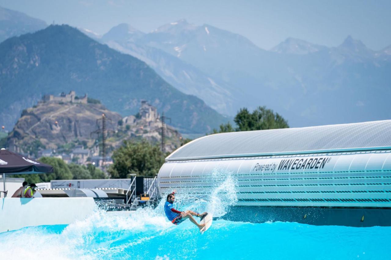 Alaia Lodge Crans-Montana Ngoại thất bức ảnh